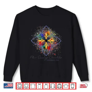 Rainbow Splatter Chocolate Shop Shirt 2 Sweatshirt Rainbow Splatter Chocolate Shop Shirt
