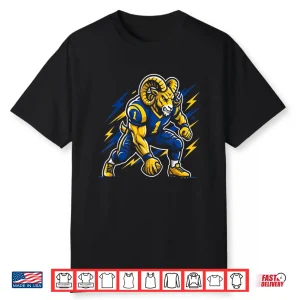 Ram With Beanie And Sunglasses Game Day Vibes Shirt
