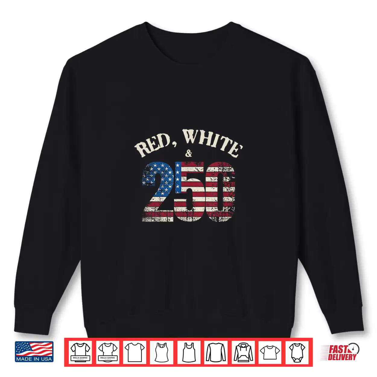 Red White And 250 America 250Th Anniversary Shirt Red White And 250 America 250Th Anniversary Shirt