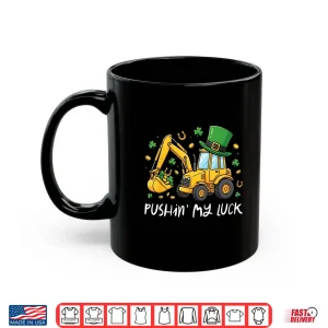 St Patricks Day Bulldozer Saint Paddys Construction Boys Kid Shirt 3 Mug St Patricks Day Bulldozer Saint Paddys Construction Boys Kid Shirt