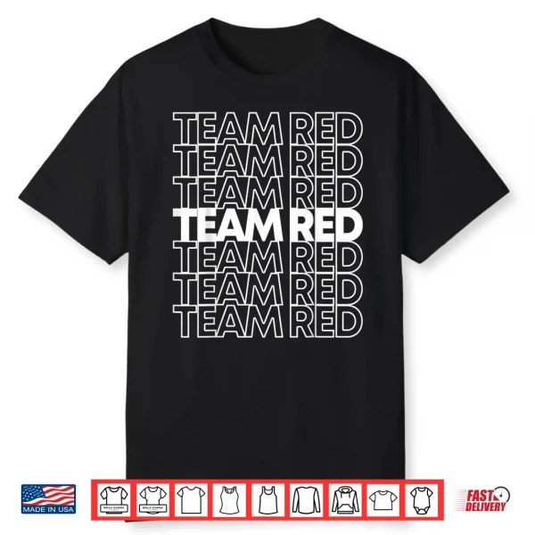 Team Red School Spirit Shirt