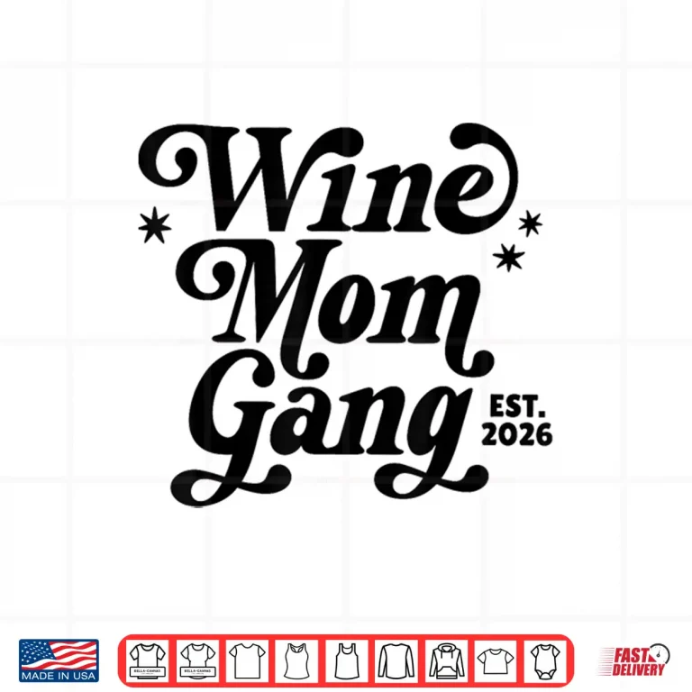 Design Wine Mom Gang Official Member Organized Gang Of Wine Moms Shirt 1