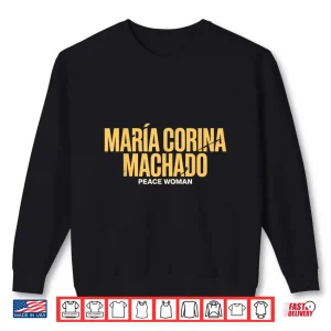 Sweatshirt Maria Corina Machado Peace Shirt