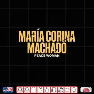 Design Maria Corina Machado Peace Shirt