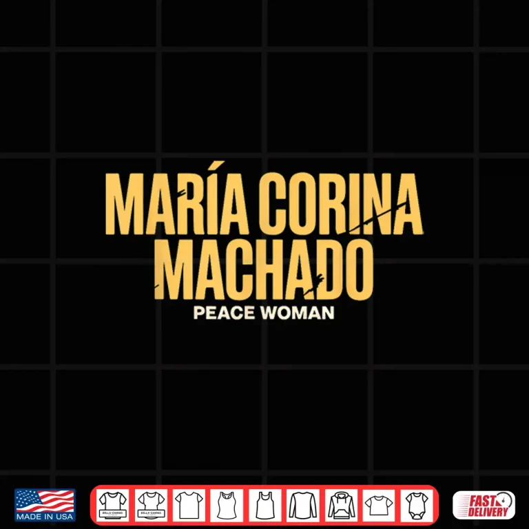 Design Maria Corina Machado Peace Shirt