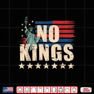 Design No Kings in America Statue of Liberty 1776 October 18 Shirt