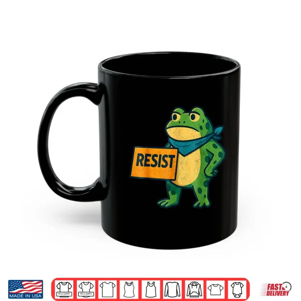 Mug Portland Frog Funny Portland Frog Protest Shirt