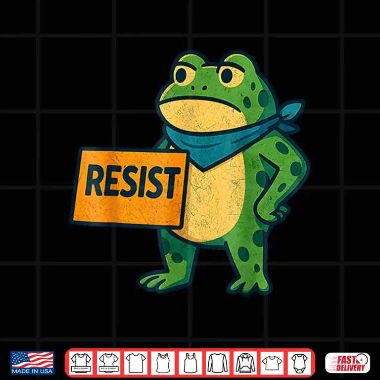 Design Portland Frog Funny Portland Frog Protest Shirt