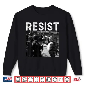 Sweatshirt Portland Frog Protest Resist Shirt