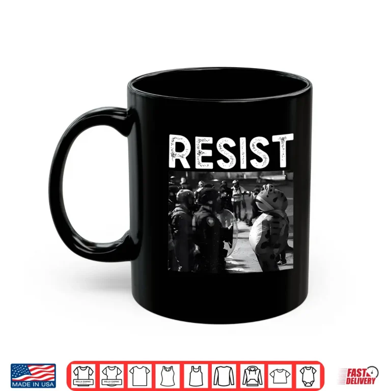 Mug Portland Frog Protest Resist Shirt