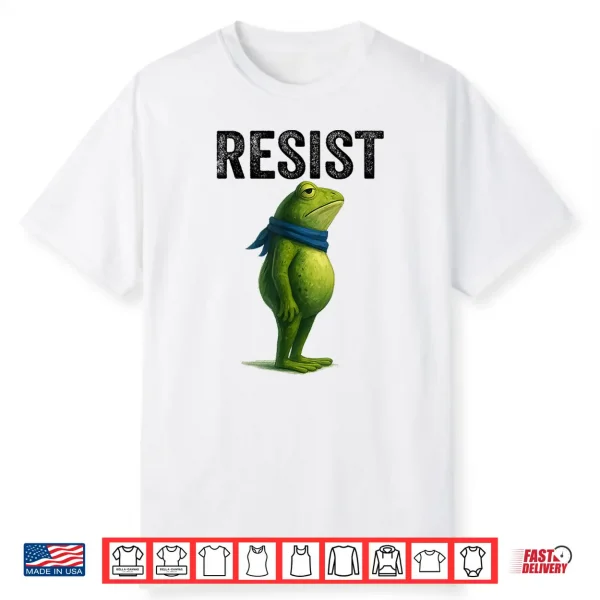 Resist Frog Portland Frog Protest Shirt