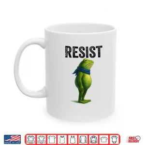 Mug Resist Frog Portland Frog Protest Shirt 3