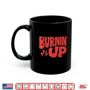 Mug Vintage Burnin Up Flames Shirt