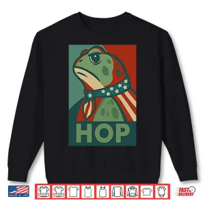 Sweatshirt Hop Portland Frog Shirt