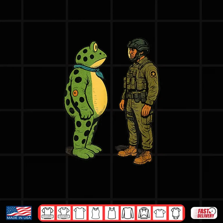 Design Portland Frog Protest Drawing Shirt