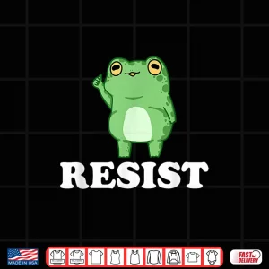 Resist Frog Shirt 4 Design Resist Frog Shirt