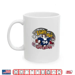 Mug Auburn Tigers The Night The Lights Went Out Georgia Shirt