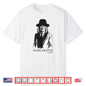 Diane Keaton 1946 2025 Legends Never Die Shirt