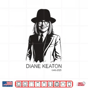 Design Diane Keaton 1946 2025 Legends Never Die Shirt