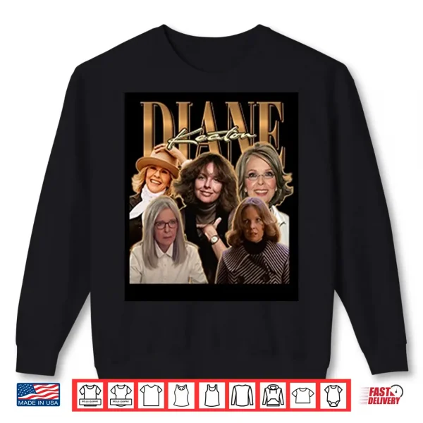 Sweatshirt Diane Keaton Rest In Peace Shirt