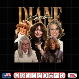 Design Diane Keaton Rest In Peace Shirt