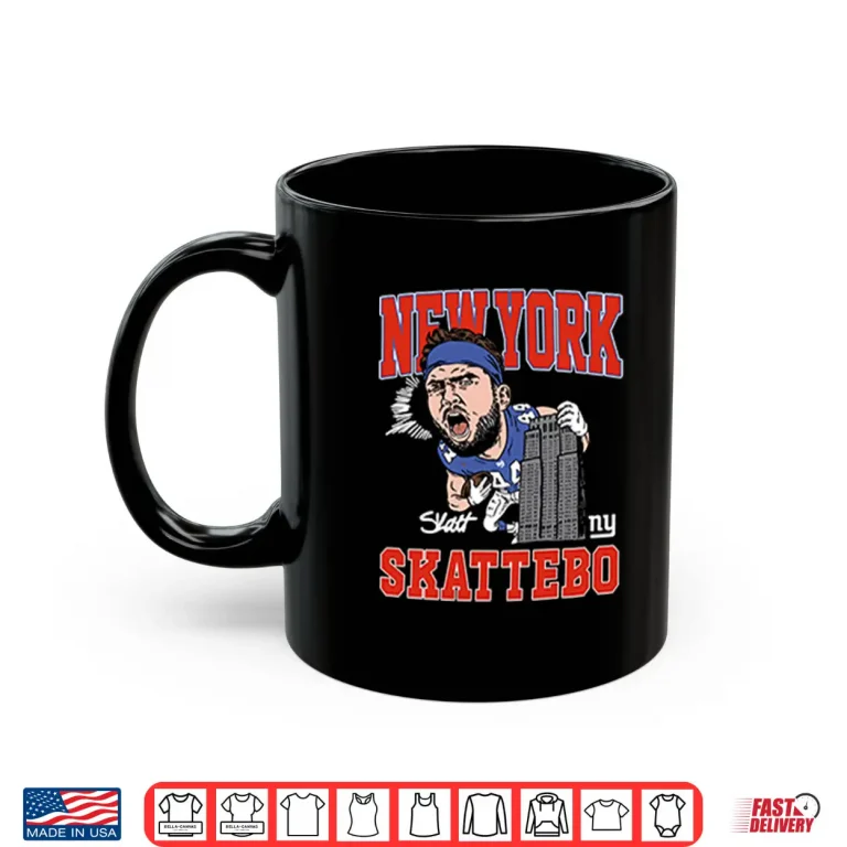 Mug New York Giants Cam Skattebo Shirt