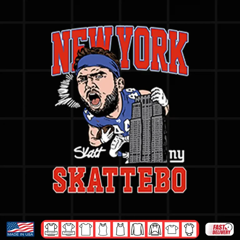Design New York Giants Cam Skattebo Shirt