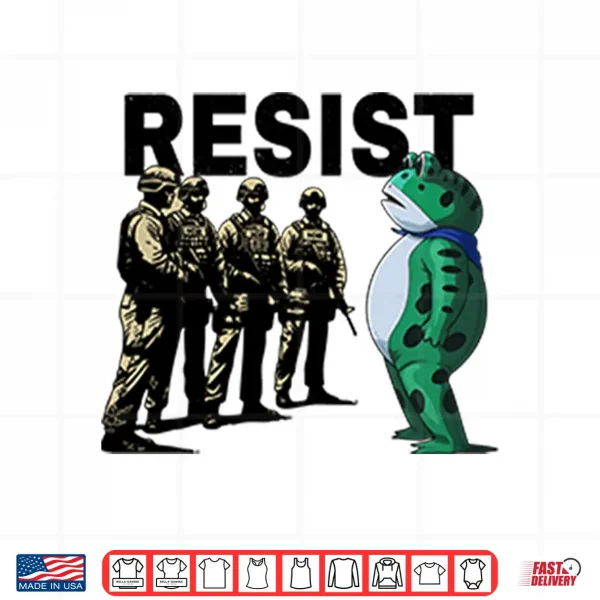 Design Portland Frog Resist Shirt