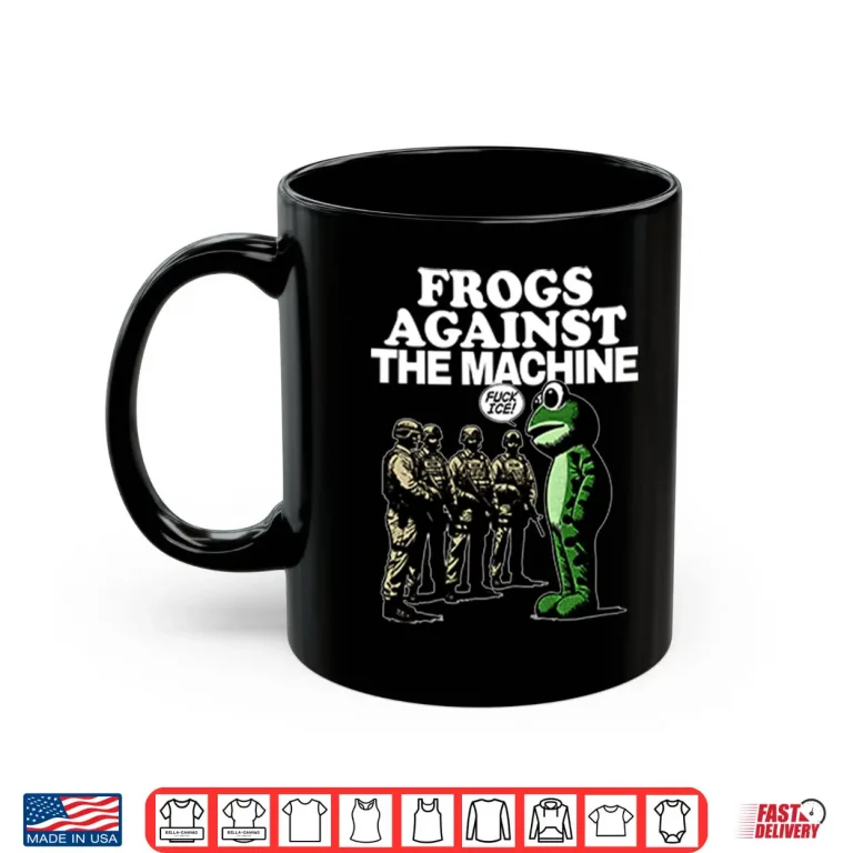 Mug Portland Frogs Against The Machine Shirt