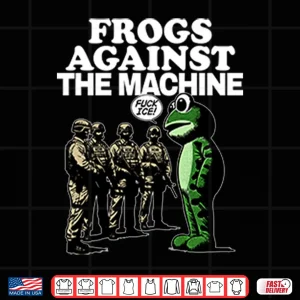 Design Portland Frogs Against The Machine Shirt