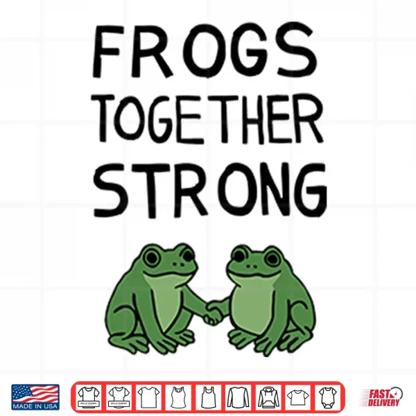 Design Portland Frogs Together Strong Shirt