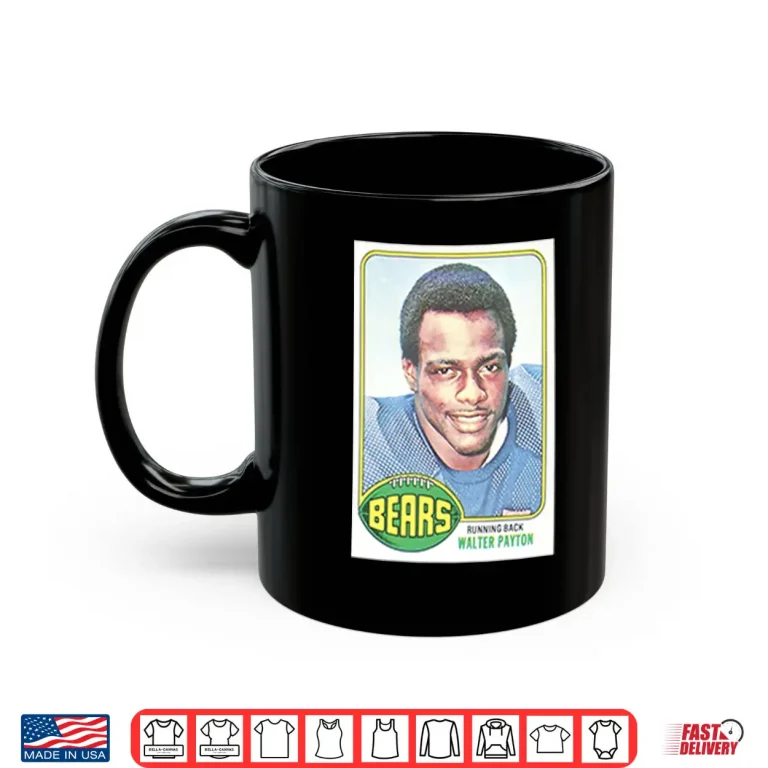 Mug Walter Payton Chicago Bears Shirt
