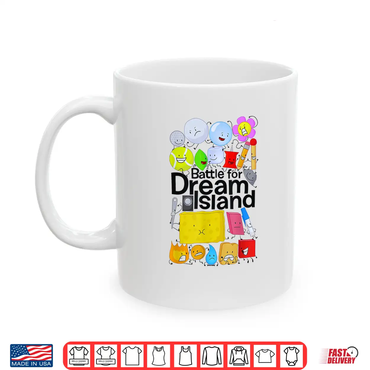 Bfdi Battle For Dream Island Shirt Bfdi Battle For Dream Island Shirt