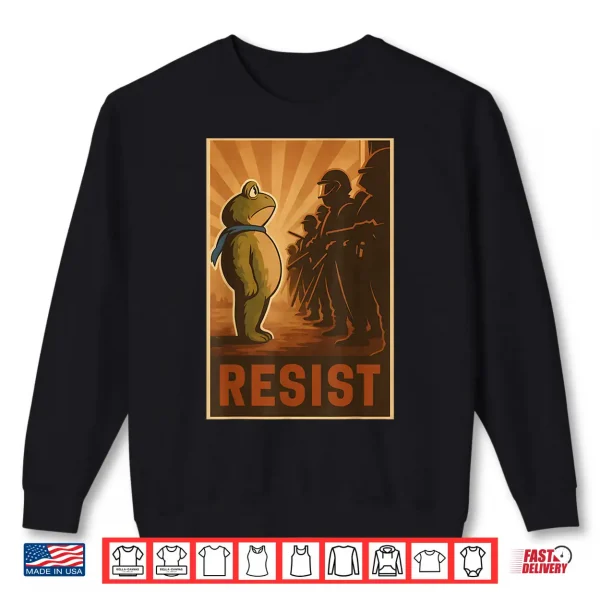 Sweatshirt Portland Frog Protest Shirt 5