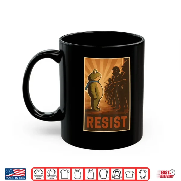 Mug Portland Frog Protest Shirt 5