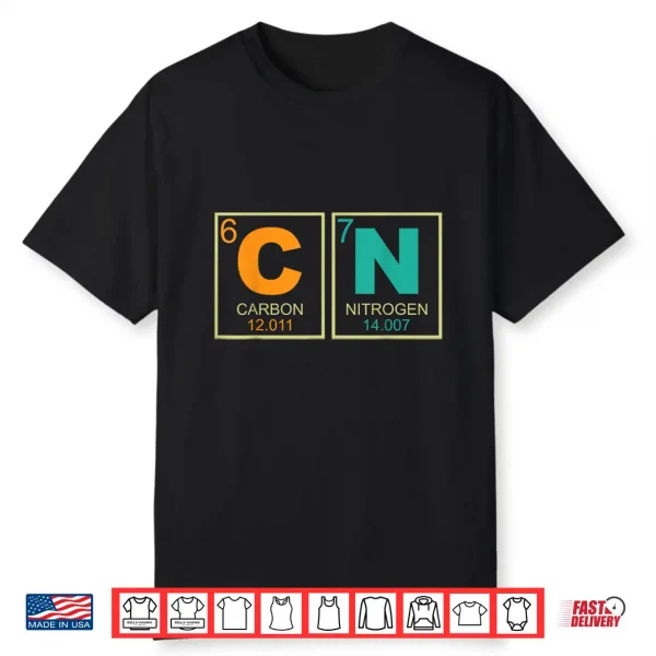 Teacher Science Periodic Table Retro Vintage Shirt