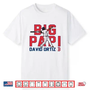 Big Papi David Ortiz Boston Red Sox Cooperstown Player Shirt