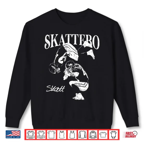 Cam Skattebo 3 Td Backflip Celebration New York Giants Shirt 2 Sweatshirt Cam Skattebo 3 TD Backflip Celebration New York Giants Shirt