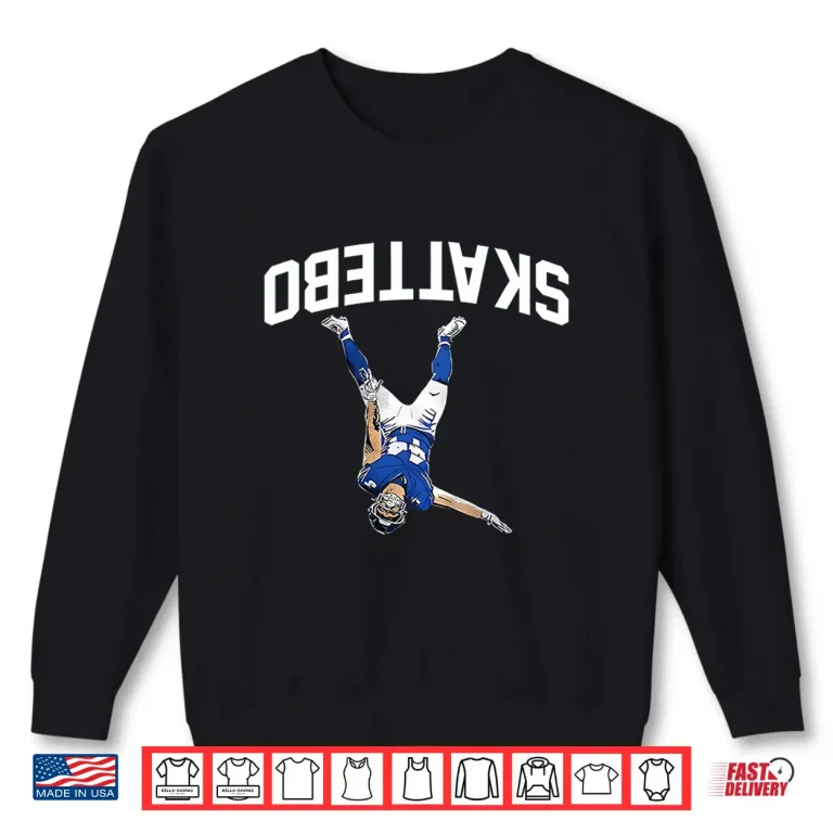 Sweatshirt Cam Skattebo TD Flip New York Giants Shirt