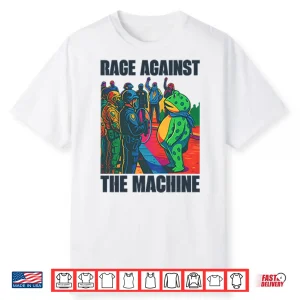 Portland Frog Anti Ice Rage Against The Machine Shirt