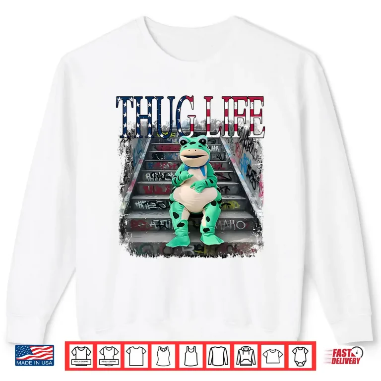 Sweatshirt Thug Life Portland Frog Protest Shirt