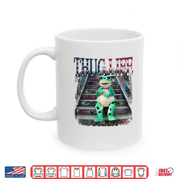 Mug Thug Life Portland Frog Protest Shirt