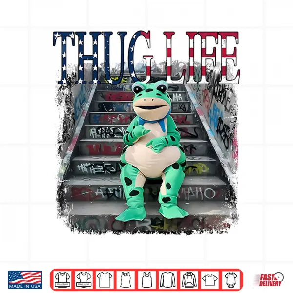 Design Thug Life Portland Frog Protest Shirt