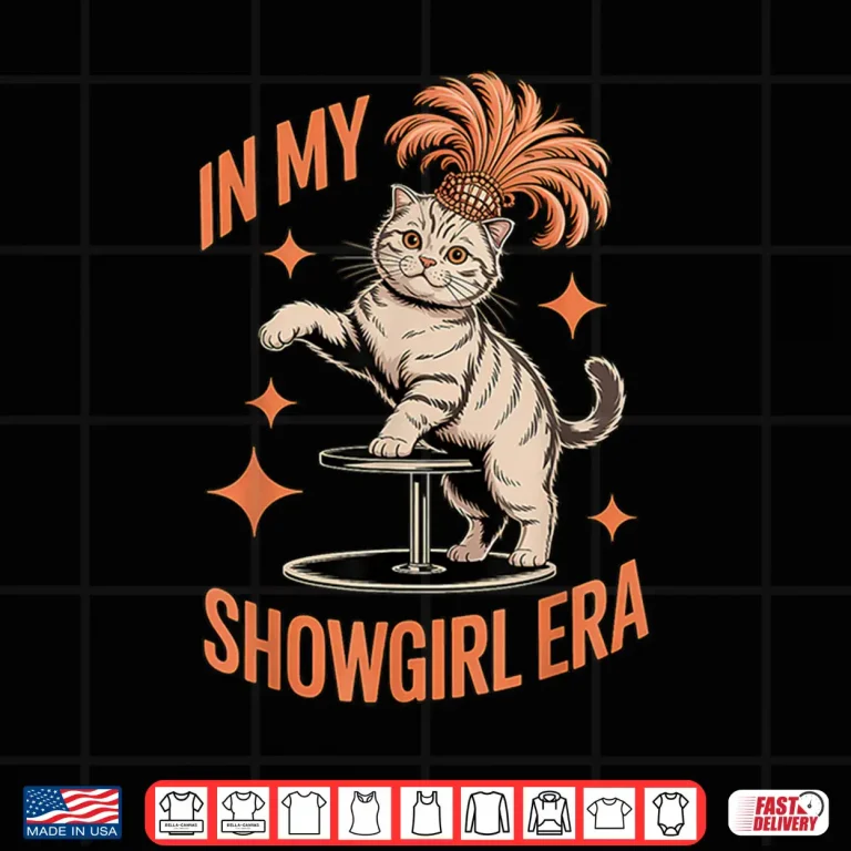 Design Show Girl Era Cat Outfit Shirt