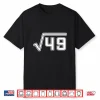 6 7 Meme Couple Square Root 36 49 Halloween Costume Shirt