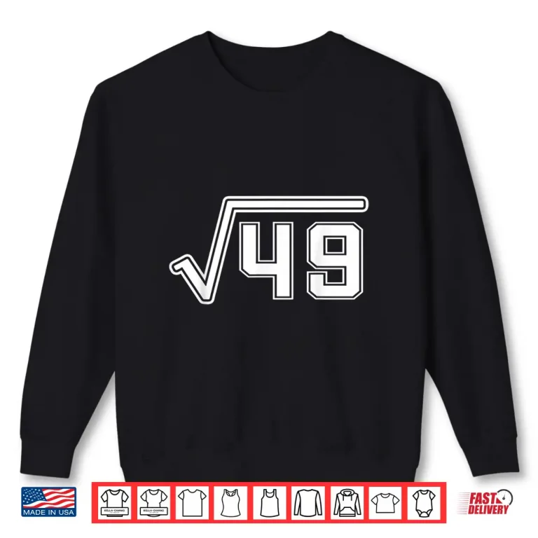 Sweatshirt 6 7 Meme Couple Square Root 36 49 Halloween Costume Shirt