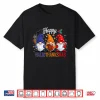 Happy Hallothanksmas Gnomes Halloween Thanksgiving Christmas Shirt