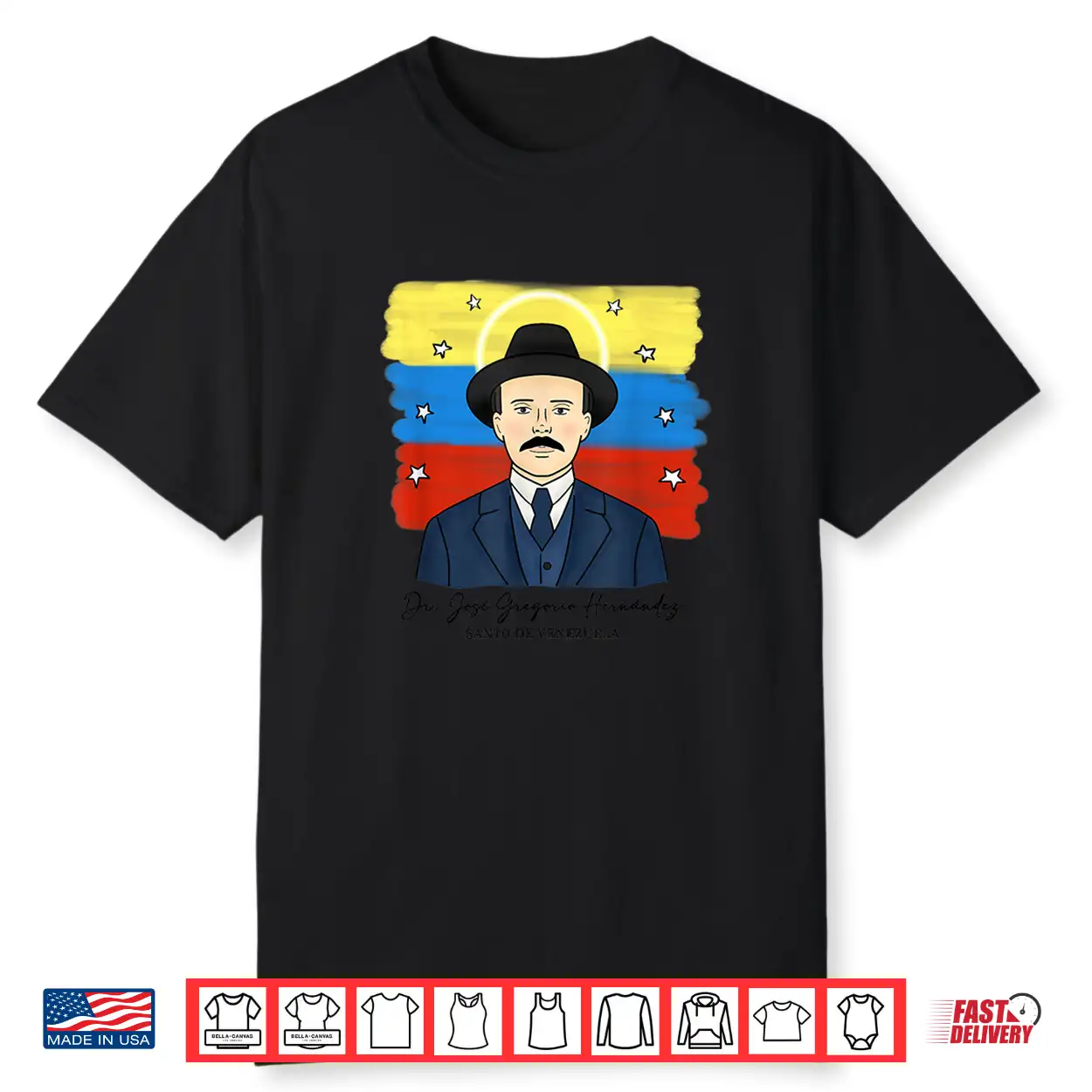 José Gregorio Hernández Venezuela Shirt José Gregorio Hernández Venezuela Shirt