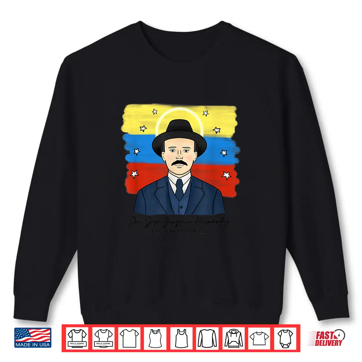 José Gregorio Hernández Venezuela Shirt José Gregorio Hernández Venezuela Shirt