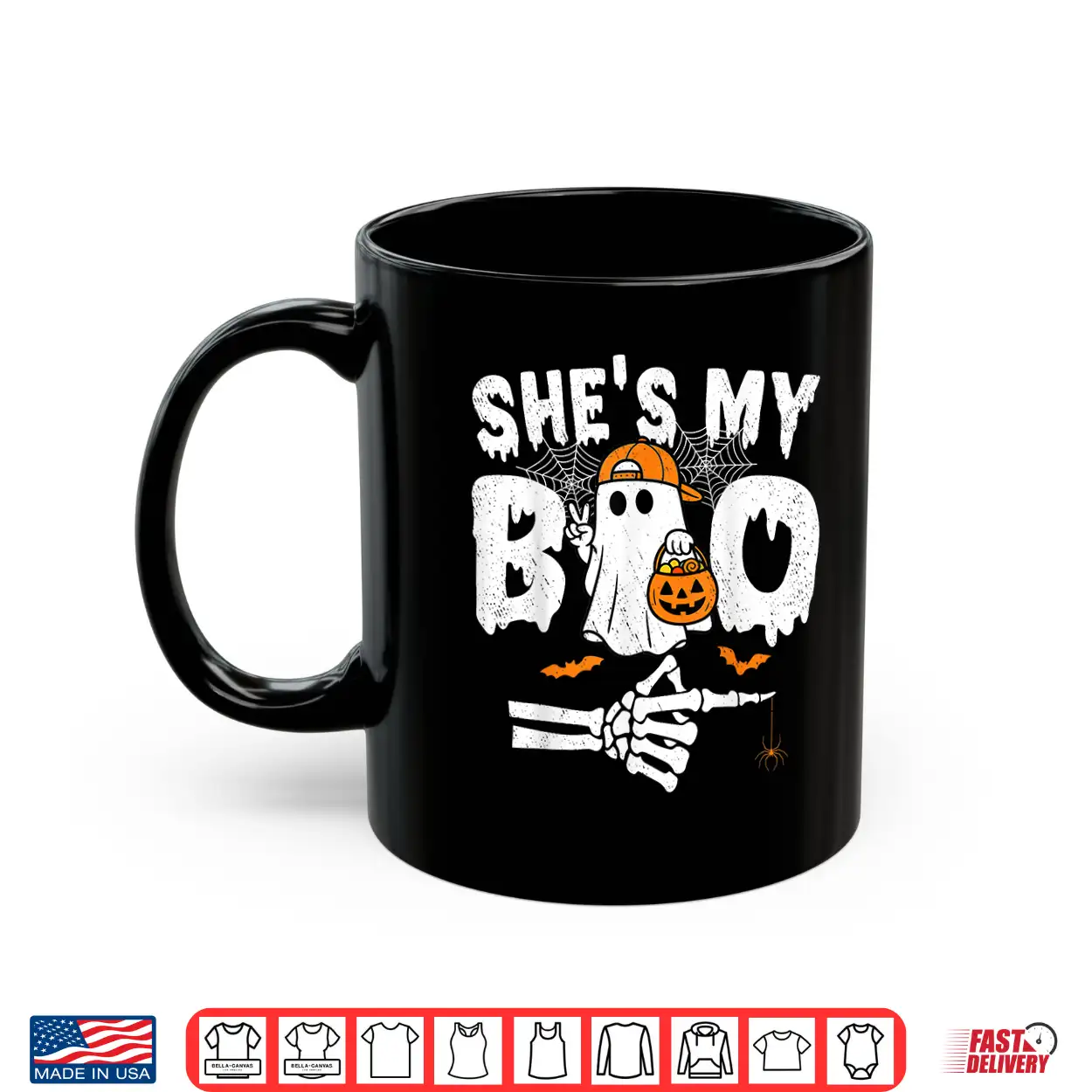 She’S My Boo Matching Couple Halloween Shirt She’S My Boo Matching Couple Halloween Shirt